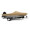 Eevelle Boat Cover ALUMINUM FISHING Walk Thru Windshield, Outboard Fits 17ft 6in L up to 100in W Khaki WSAVWT17100B-KHA - alternate 1
